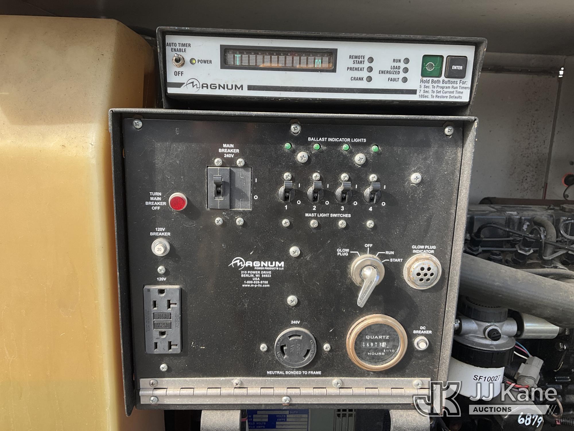 (China Grove, NC) 2014 Magnum Products MLT3060M-0 Portable Light Tower Runs & Operates) (Globe Damag