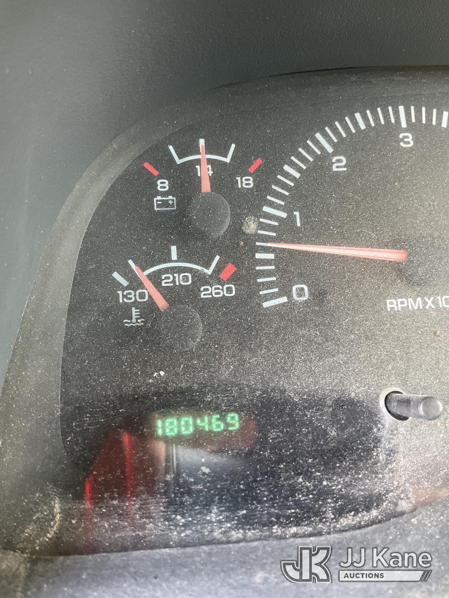 (Ocala, FL) 2001 RAM 2500 Service Truck Runs & Moves) (Jump To Start, Dashboard Damage, Body/Paint D