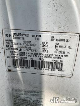 (Ocala, FL) 2001 RAM 2500 Service Truck Runs & Moves) (Jump To Start, Dashboard Damage, Body/Paint D