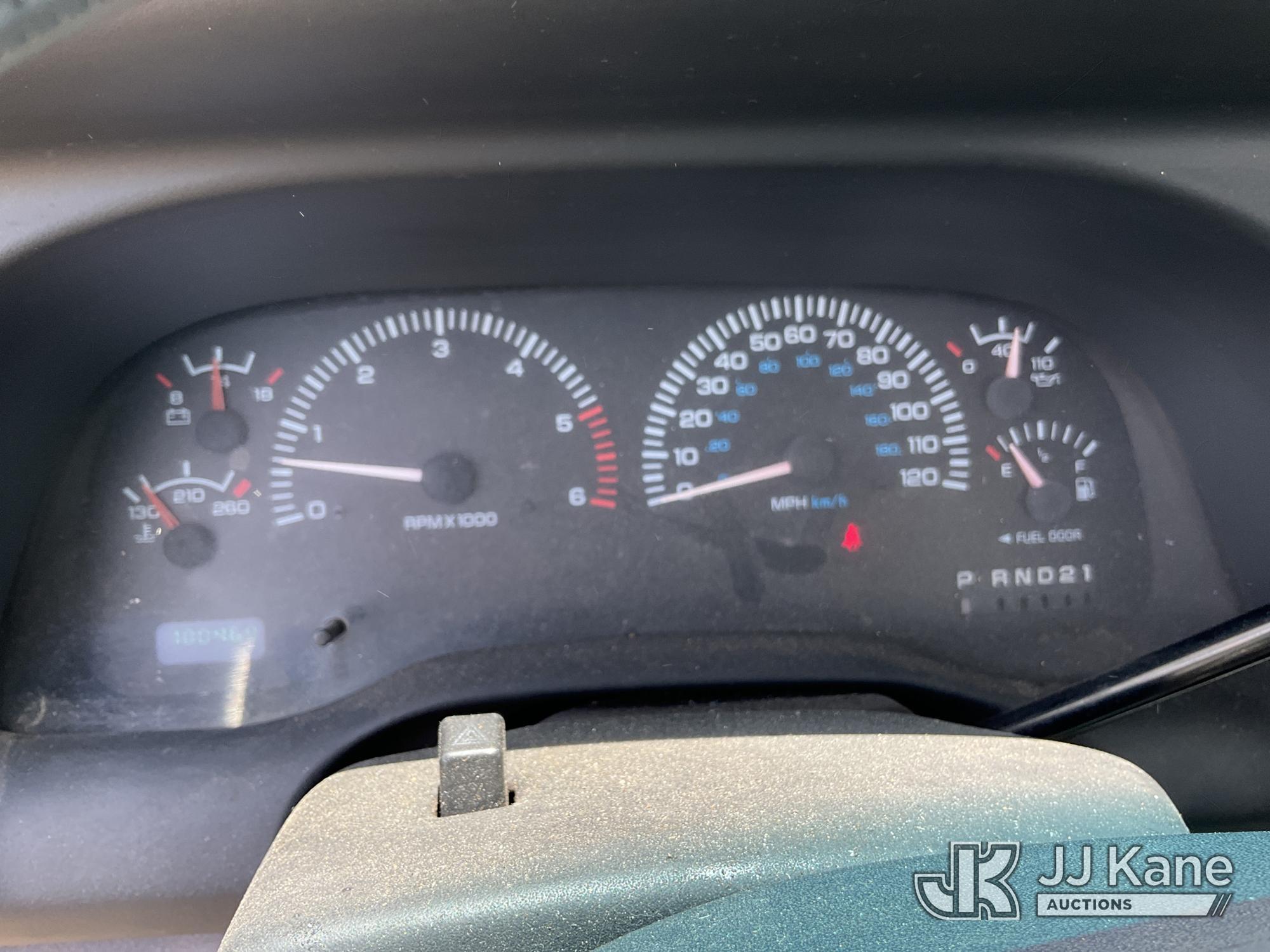 (Ocala, FL) 2001 RAM 2500 Service Truck Runs & Moves) (Jump To Start, Dashboard Damage, Body/Paint D