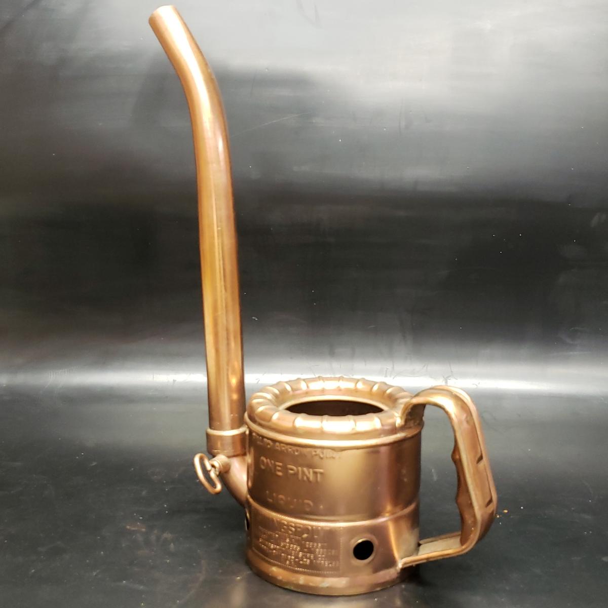 Vintage Swing Spout Oil Can Resprayed