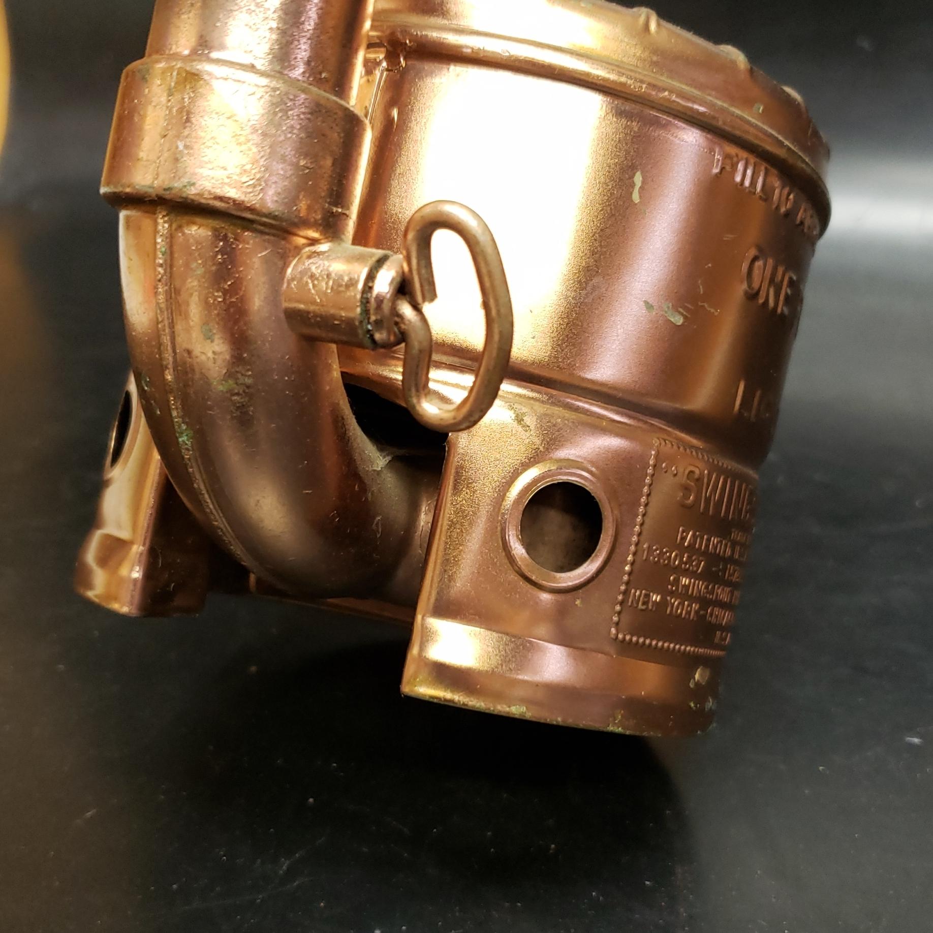 Vintage Swing Spout Oil Can Resprayed
