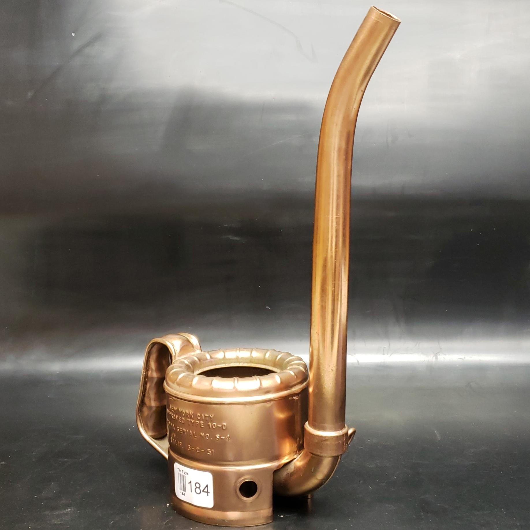 Vintage Swing Spout Oil Can Resprayed