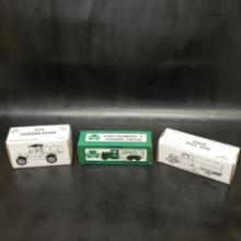 Ertl Die Cast Car Banks - Coca Cola, Shamrock, Fat Harvey, Valvoline