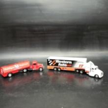 4 x Diecast Semi Truck Liberty Classics, Ertl, Racing Champs