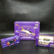 3 x Racing Champions Brickyard 400 Inaugural F-16 and Jeff Gorder Diecast