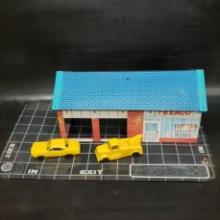 Vintage Wolverine Tin Litho Texaco Service Station no 855