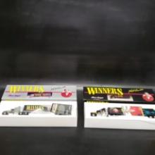 2 x Ertl Race Image Winners Die Cast Tractor Trailers