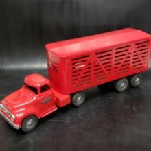 1954 Tonka Livestock Truck and Trailer Restored