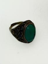 Turquoise and Sterling Ring (damage) 8g