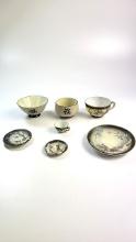 Cups and Saucers - Japanese Dragons / Tea Bowls