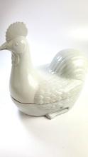 Large Chinese Lidded Chicken Pot