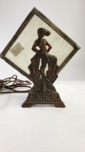 Art Deco Balloon / Silouhette Lamp (replaced glass) Original Wiring10