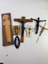 Collection of Vintage Religious Figures / Objects