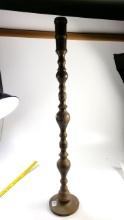 40" Tall Pewter Churh/Altar/Wedding Candle Holder