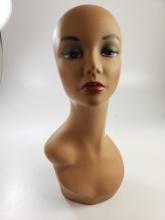 Mannequin Wig Head Practice Head Realistic Female