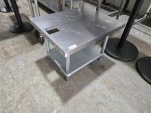 EFI T2430 24? x 30? 18 Gauge Stainless Steel Work Table