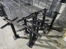 Lot of Assorted Table Bases