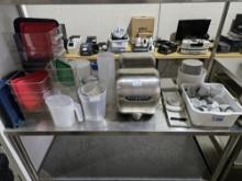 Lot of Misc, includes Hand Dryers, Containers, Mugs etc.