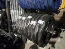 (2) 10KG Grip Weighted Plates