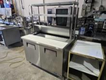 True TSSU-48-12-HC 48" Sandwich/Salad Prep Table w/ Refrigerated Base
