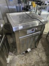 KoLice KO600E Single Pan Fried Ice Cream Machine 21"x21" Pan