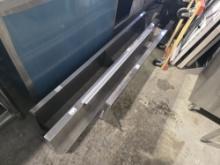 Omcan 30455 12? x 72? Stainless Steel Wall Shelf