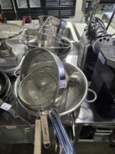 Lot of Stainless Steel Bowls and Strainers