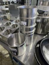 Lot of Stainless Steel Utensil Holders