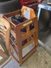 Lot of (2) High Chairs