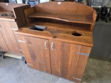 44"x24"48" Wood Cabinet for Garbage