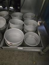 Lot of Fat Daddio's Aluminum Cake Pans