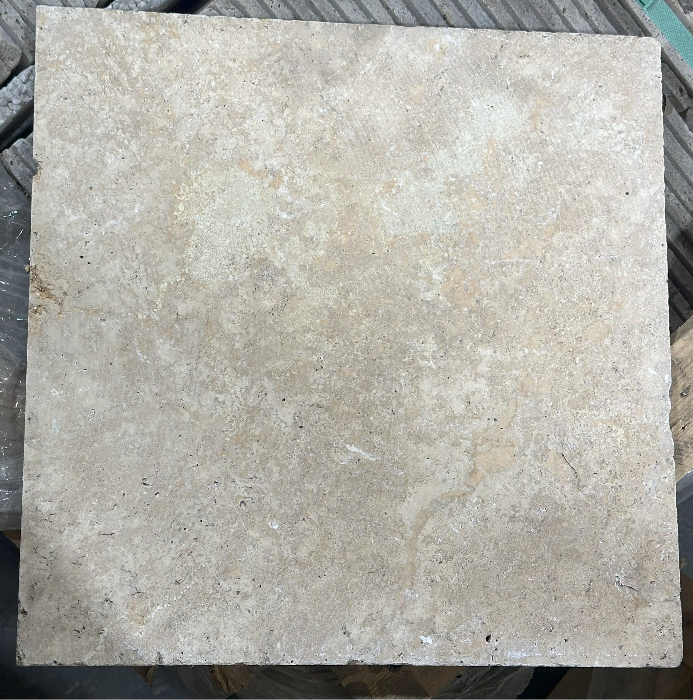 1 Crate 213sf 16"x16" Earthstone Tumbled