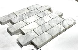 1 Crate 220sf 1"x3" Mosaic White