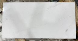 1 Crate 180sf 12"x24" White Carrara Polished