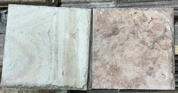 1 Crate 177sf 8"x8" Mexican travertine brushed
