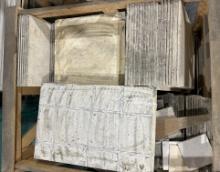 1 Crate 250sf Gold Creme MIXED Sizes