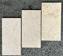 1 Crate 480sf 3"x6" Gold Crème Brushed str8 edge