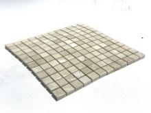 1 Crate 480sf 1"x1" Crema Winter Mosaic Polished