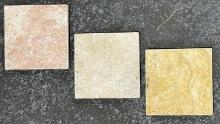 1 Crate 288sf 4"x4" Mexican Travertina tumbled