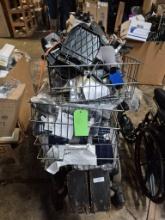 Motorized Wheelchair with Medical Equipment Baskets