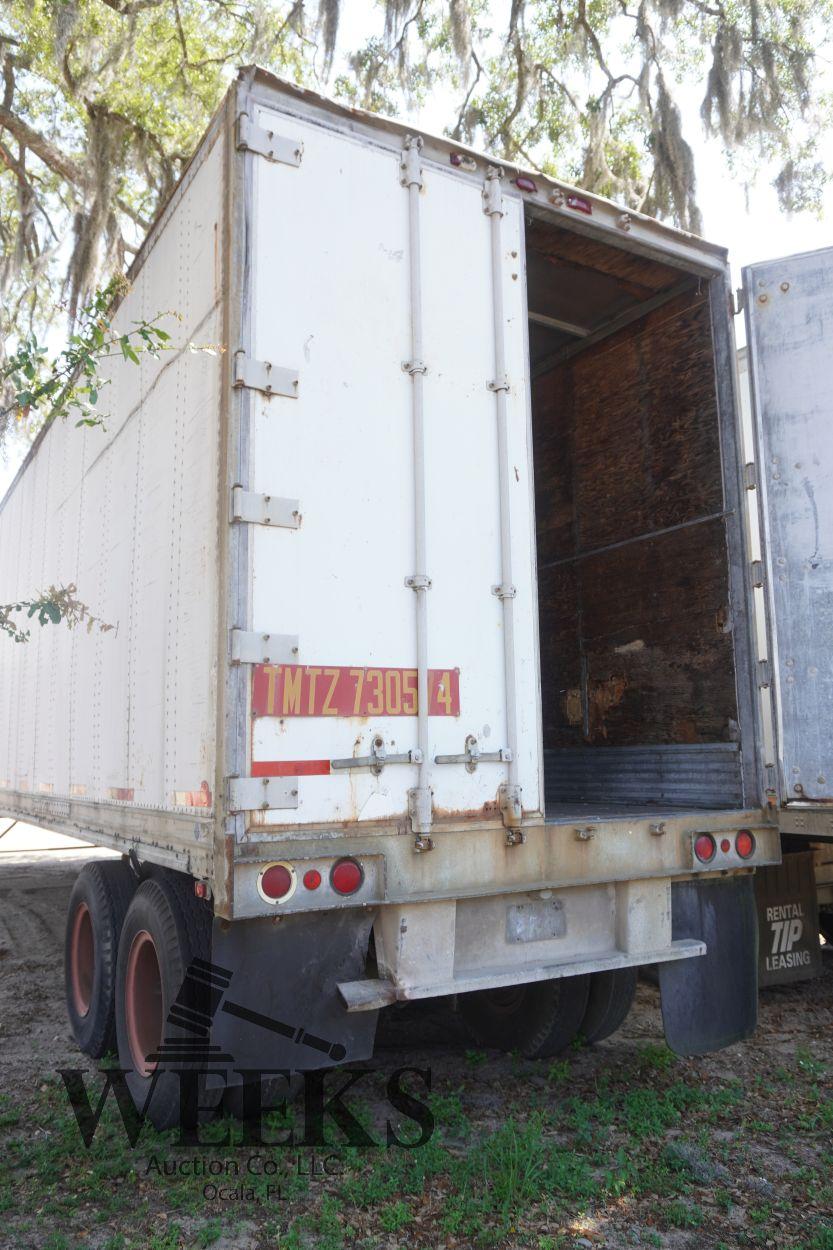 MILLER DRY BOX TRAILER