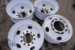 22.5 STUD PILOT RIMS (4)