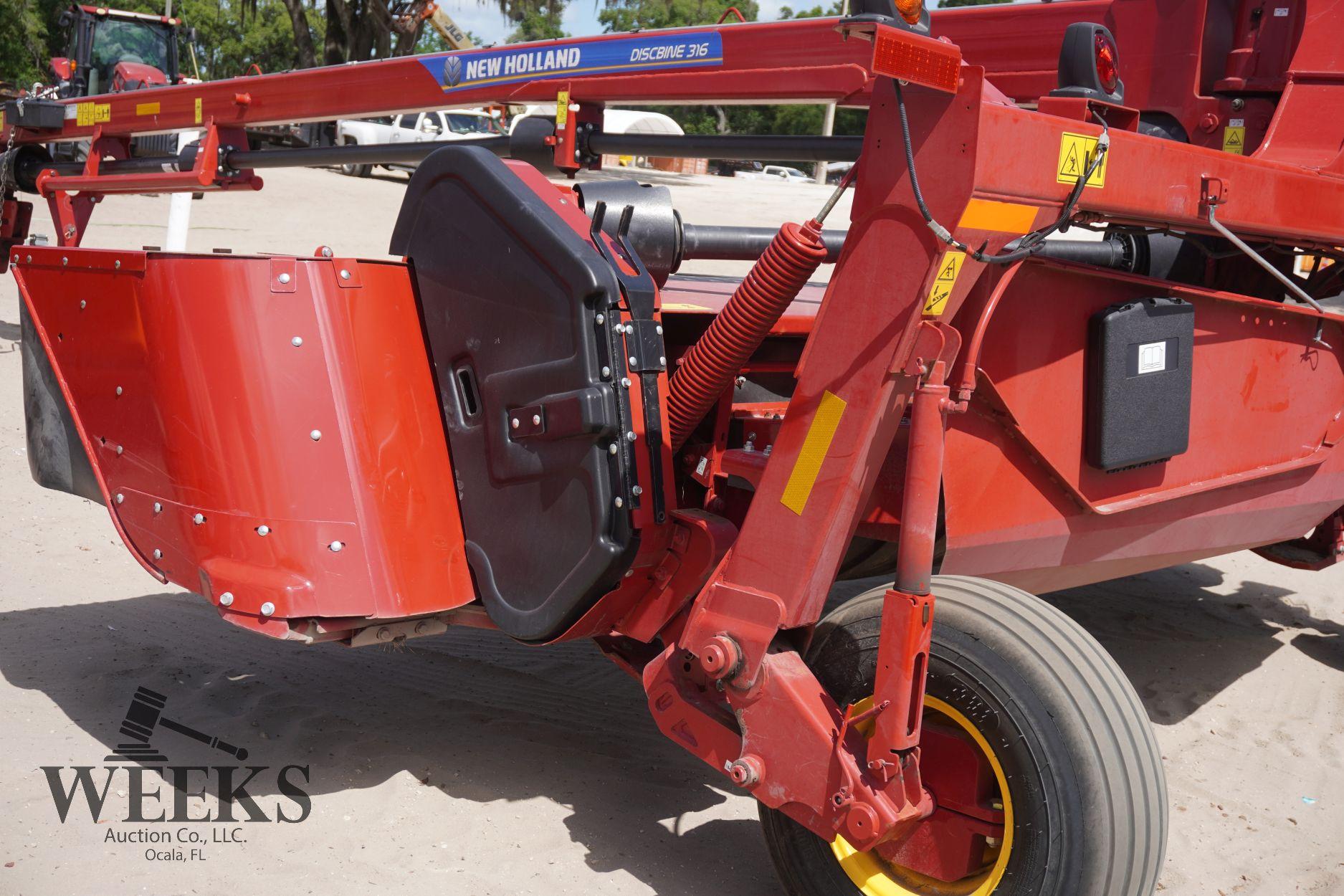 NEW HOLLAND DISCBINE 316