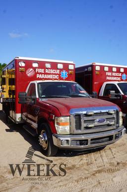 FORD F350 AMBULANCE