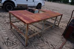 METAL WORK TABLE