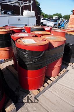 PALLET OF DRUMS