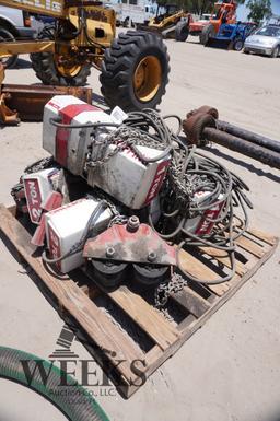 PALLET OF CHAIN HOIST