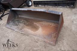78IN SKID STEER BUCKET