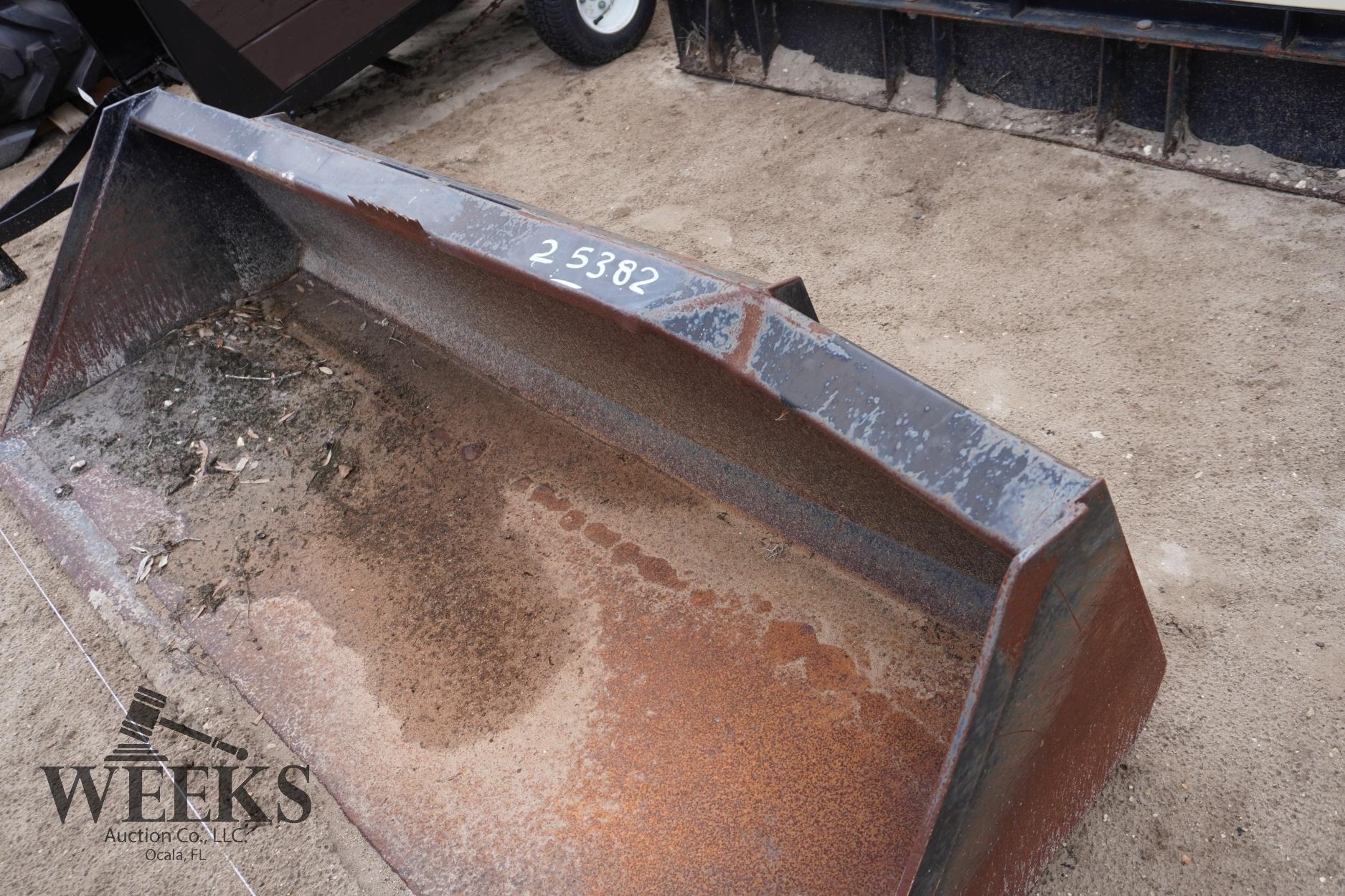 78IN SKID STEER BUCKET